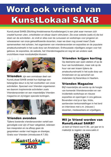 Vriendenflyer