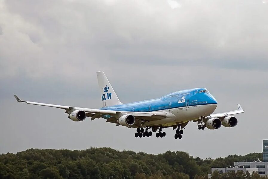 klm toestel