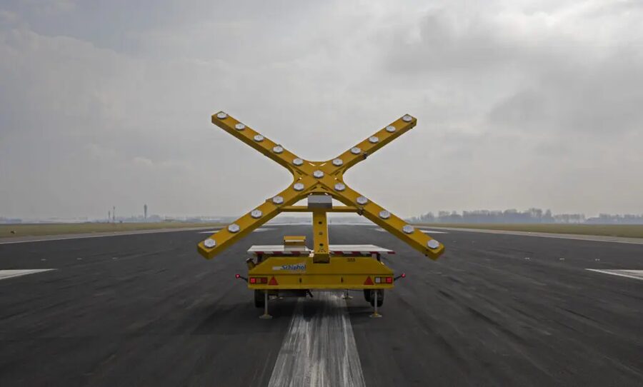 onderhoud op Schiphol