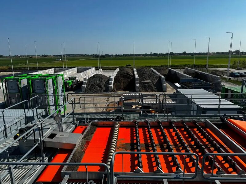 de pfas-wasinstallatie