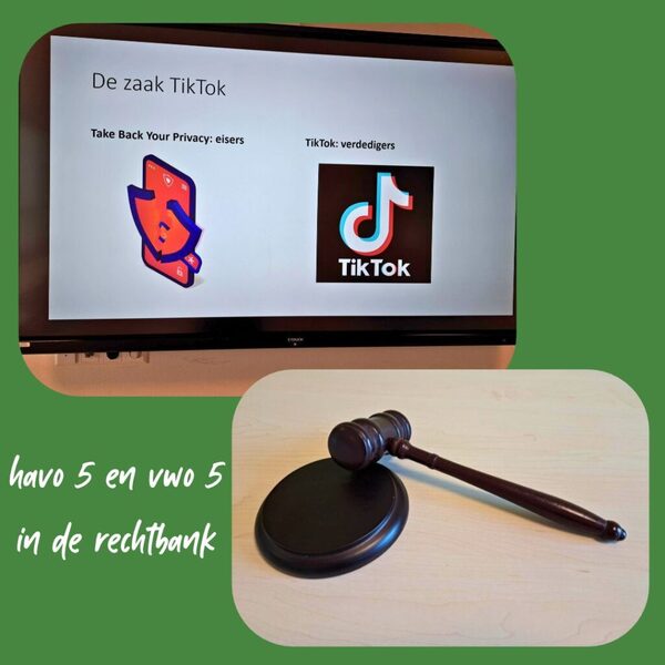 TikTok voor de rechter op het HWC